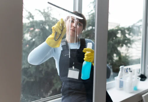 Nettoyage de vitres intérieures et extérieures à Morvilliers
